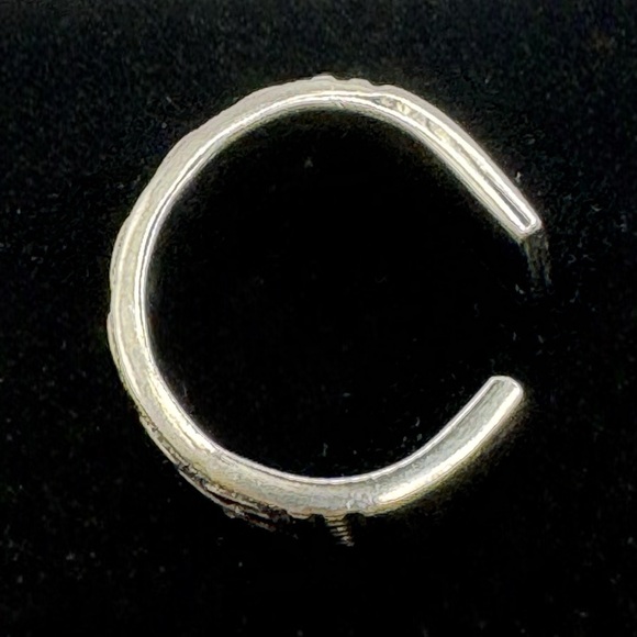 Roger's Co Casa Vista Artisan Spoon Open Ring Size 7 Vintage Stainless Steel - Picture 15 of 16